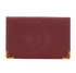 Cartier Les Must De Cartier Card Holder, &pound;150, Accessories, Red, Leather, Front view
